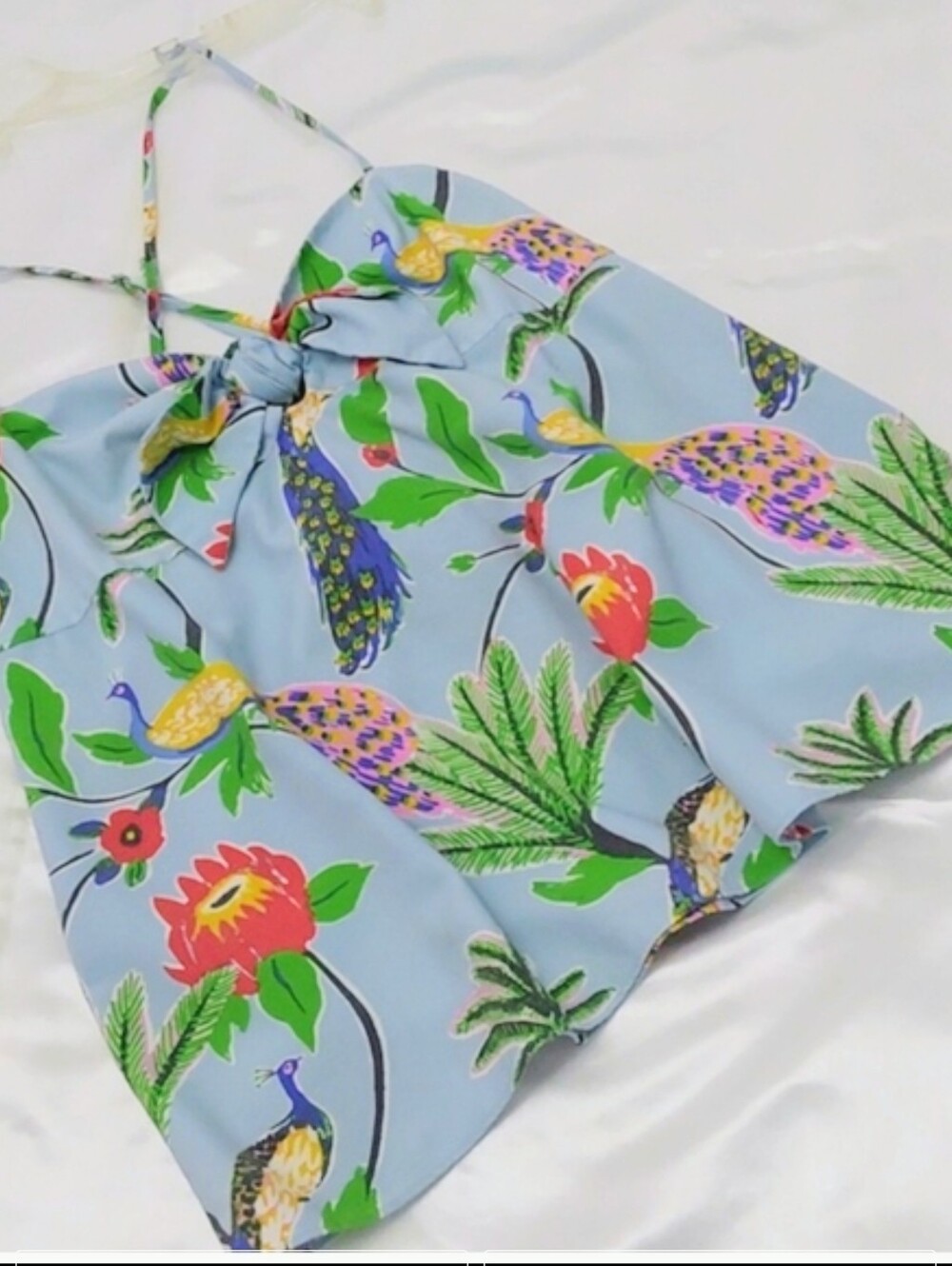 Summer Babydoll Camisole Festivl  Off 34th Blue